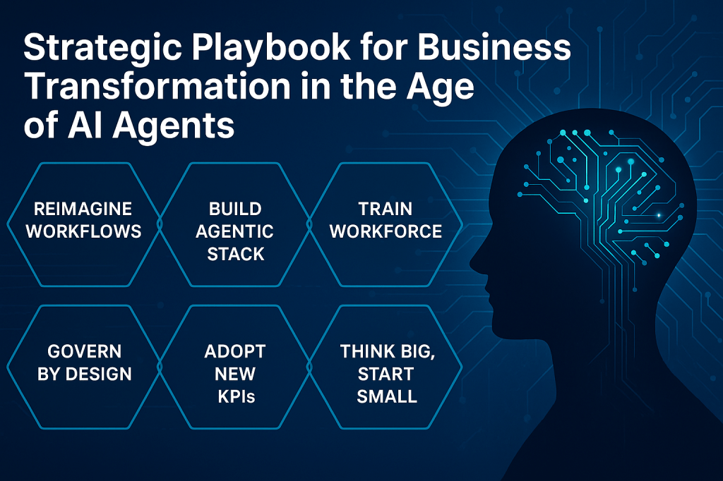 Strategic Playbook for Business Transformation in the Age of AI&nbsp;Agents