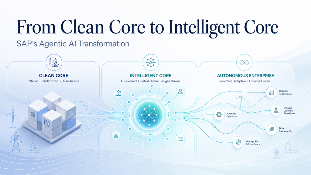 From Clean Core to Intelligent Core: SAP’s Agentic AI&nbsp;Transformation